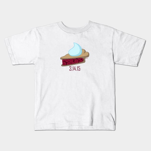 Pi Day Kids T-Shirt by peabodysart